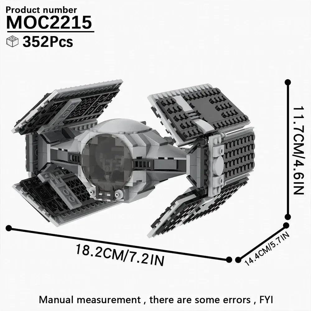  Space Starfighter Building Blocks Kit For DIY Diorama Fun -  ToylandEU™