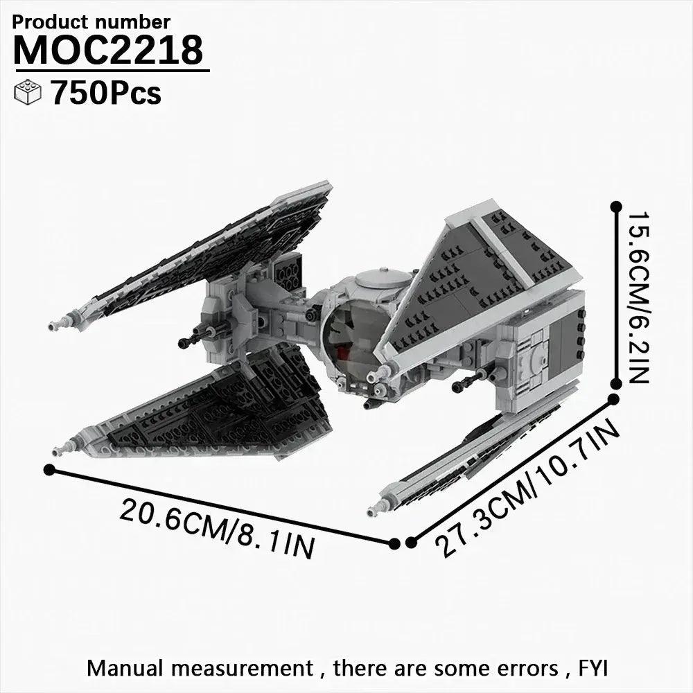  Space Starfighter Building Blocks Kit For DIY Diorama Fun -  ToylandEU™