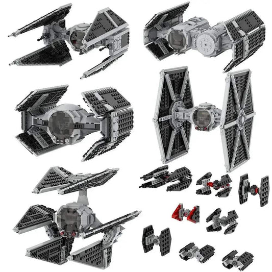  Space Starfighter Building Blocks Kit For DIY Diorama Fun -  ToylandEU™