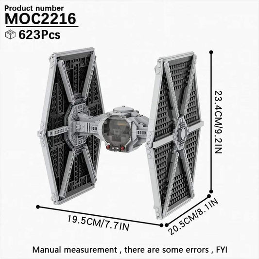  Space Starfighter Building Blocks Kit For DIY Diorama Fun -  ToylandEU™