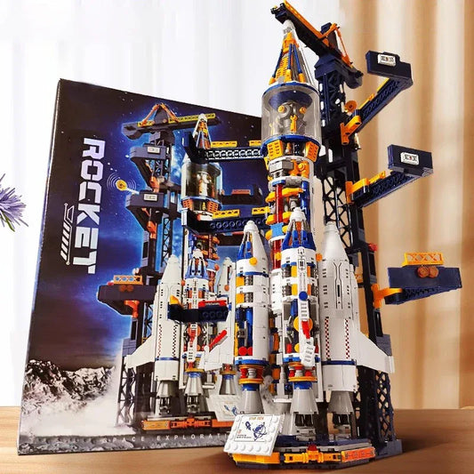 Space Station Building Blocks STEM Toy Develops Engineering Skills - ToylandEU