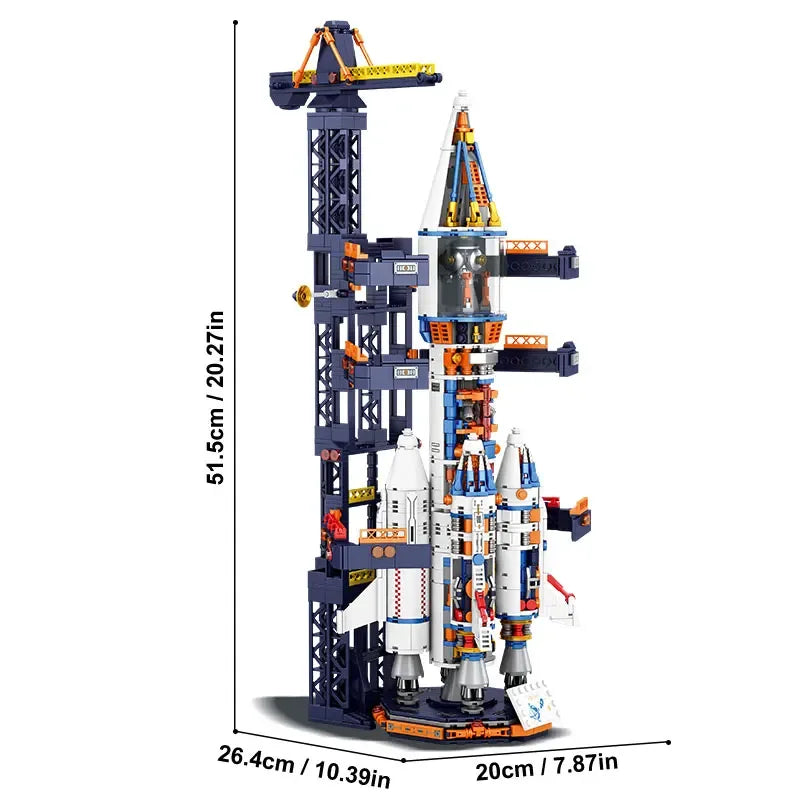 Space Station Building Blocks STEM Toy Develops Engineering Skills - ToylandEU