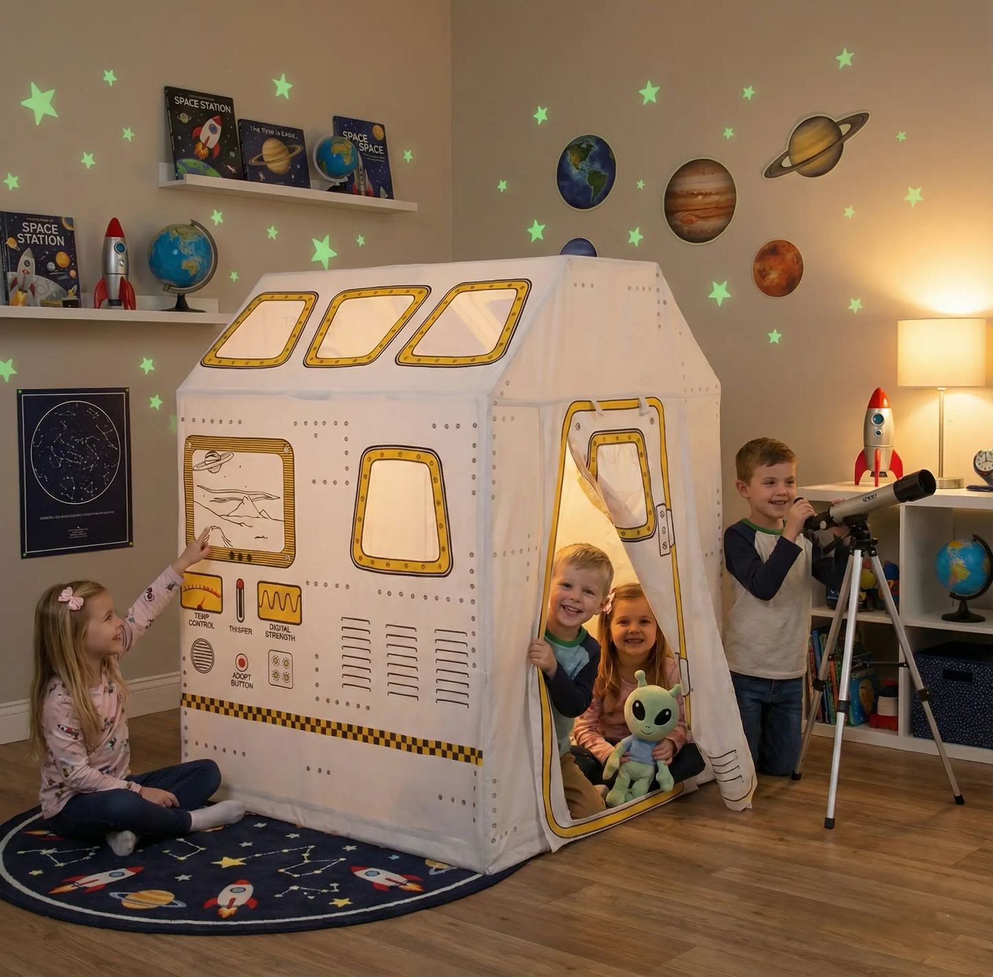 Space Station Play Tent for Kids - Role Play Kids