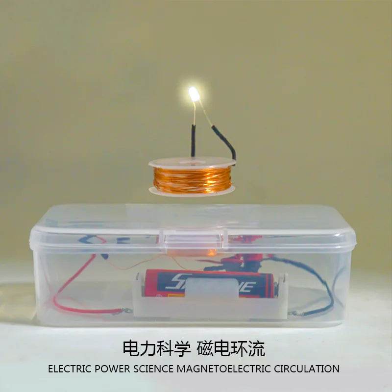 Space To Take Electromagnetism Experiment Diy Technology Primary School Electricity Popular Science Materials - ToylandEU