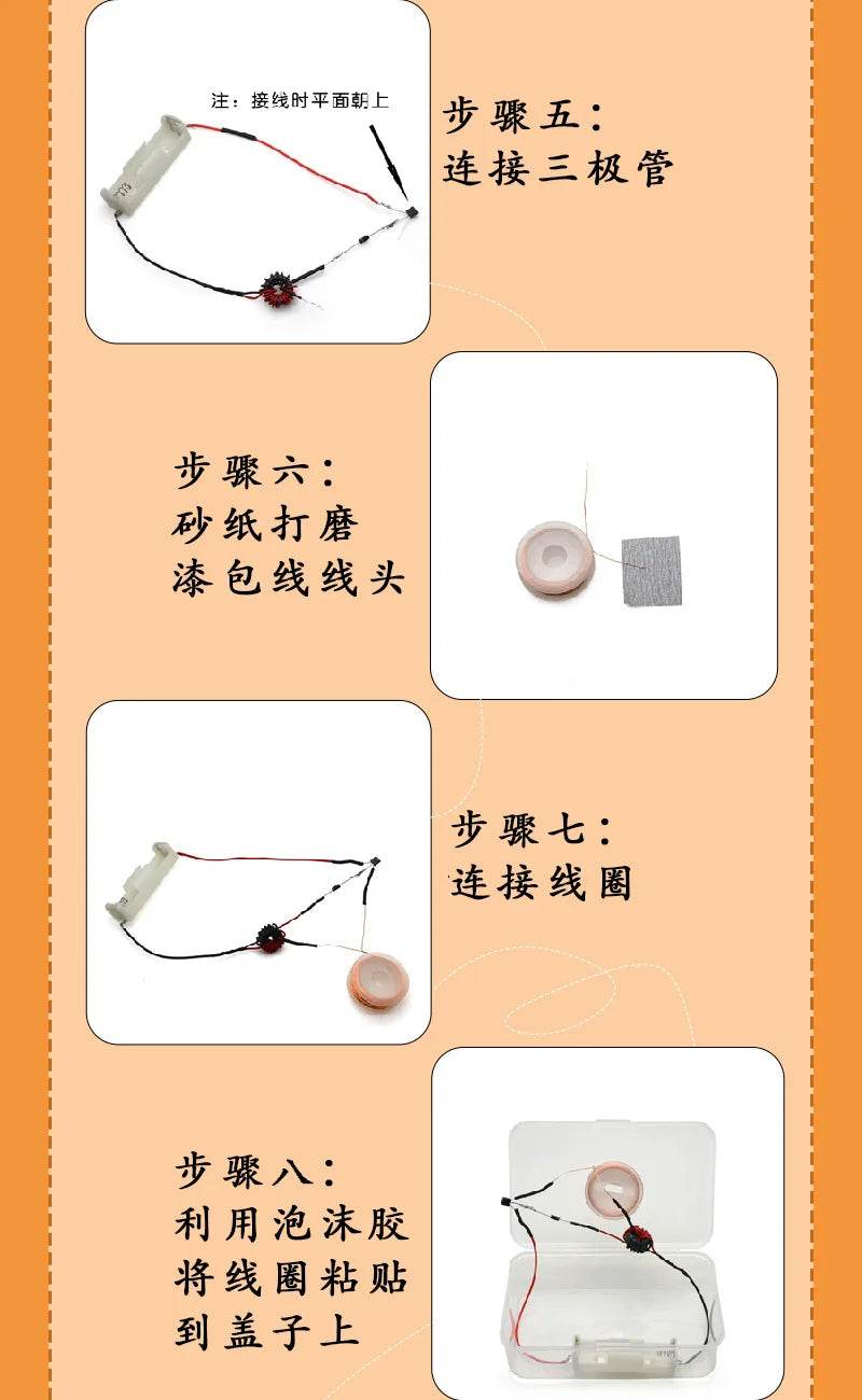 Space To Take Electromagnetism Experiment Diy Technology Primary School Electricity Popular Science Materials - ToylandEU