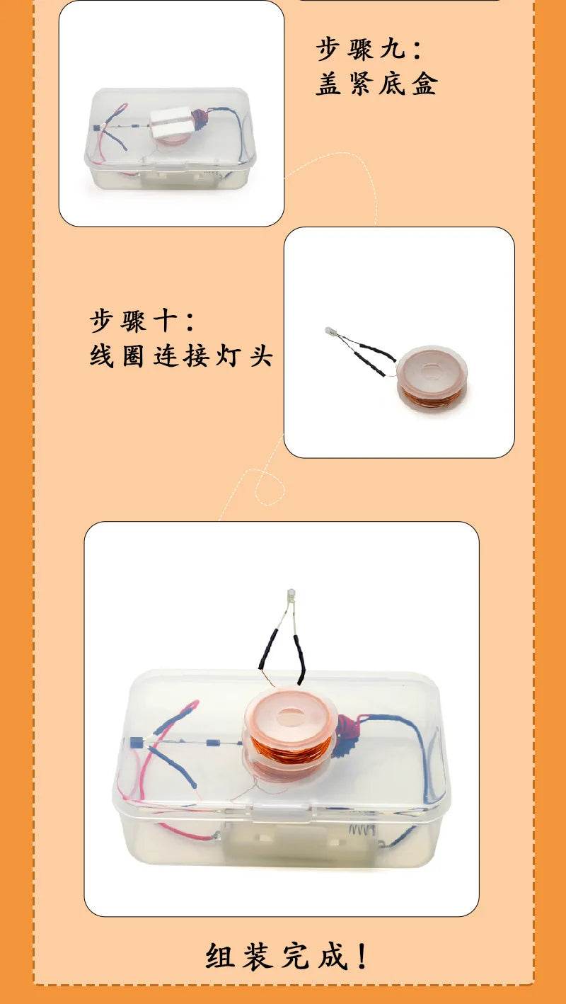 Space To Take Electromagnetism Experiment Diy Technology Primary School Electricity Popular Science Materials - ToylandEU