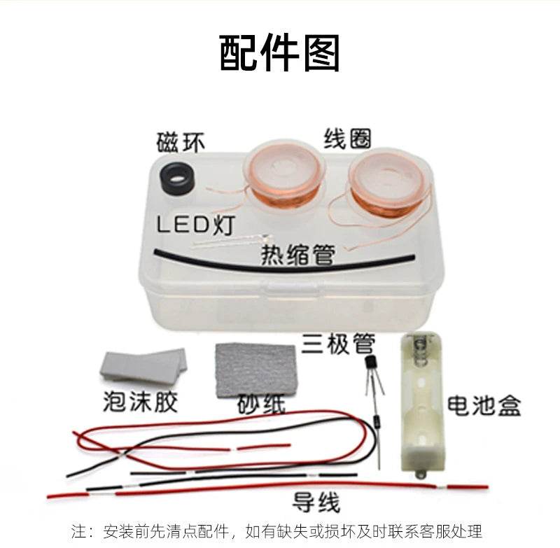 Space To Take Electromagnetism Experiment Diy Technology Primary School Electricity Popular Science Materials - ToylandEU