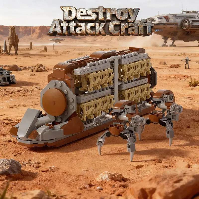 Space War Building Blocks Set Over 520 Pieces Lego Compatible - ToylandEU