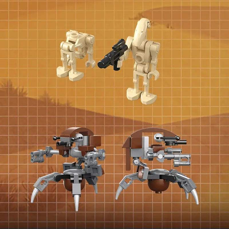 Space War Building Blocks Set Over 520 Pieces Lego Compatible - ToylandEU