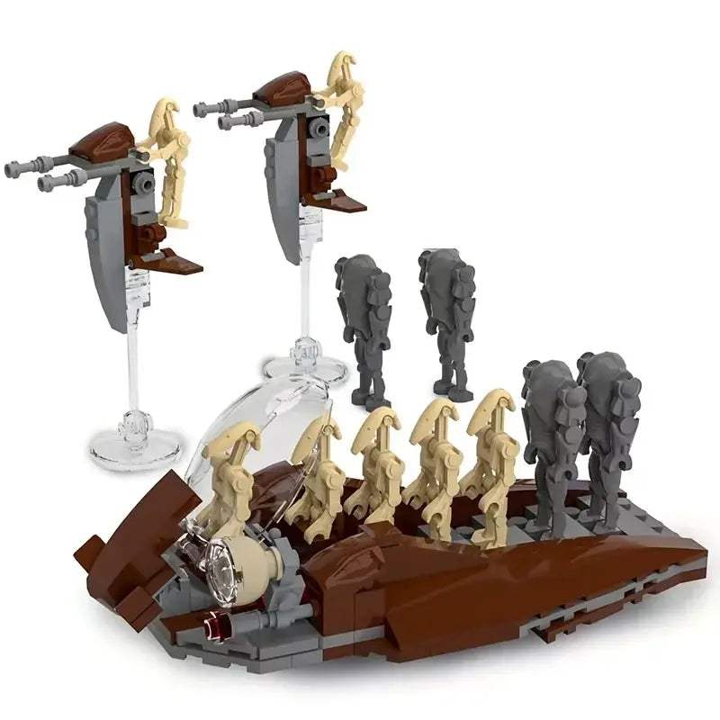 Space War Building Blocks Set Over 520 Pieces Lego Compatible - ToylandEU