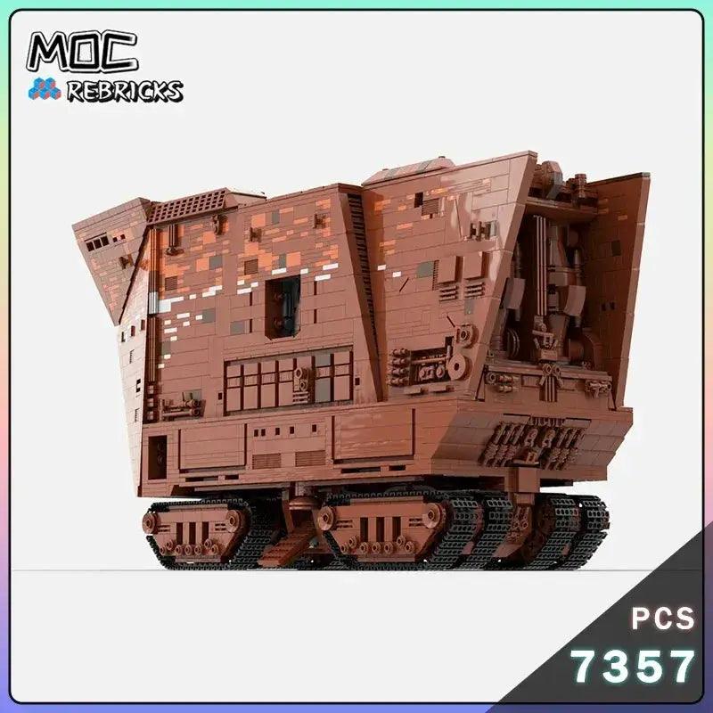  Space War Desert Tracked Vehicle Building Blocks Pro -  ToylandEU™