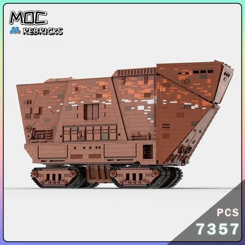  Space War Desert Tracked Vehicle Building Blocks Pro -  ToylandEU™