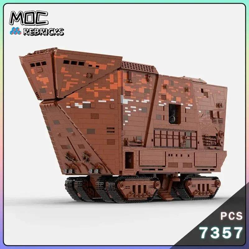  Space War Desert Tracked Vehicle Building Blocks Pro -  ToylandEU™