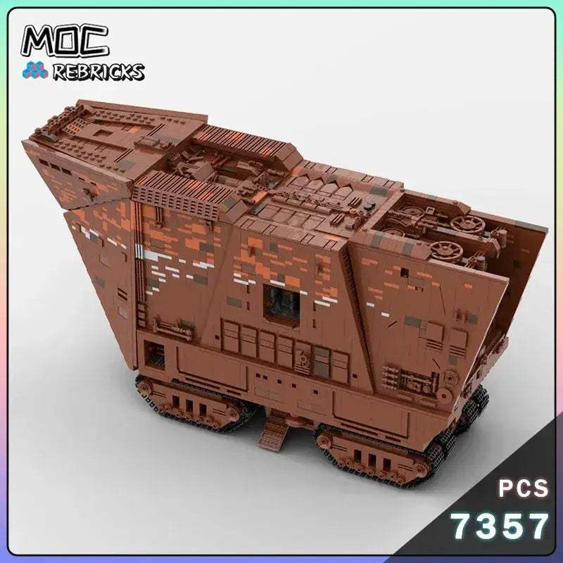  Space War Desert Tracked Vehicle Building Blocks Pro -  ToylandEU™