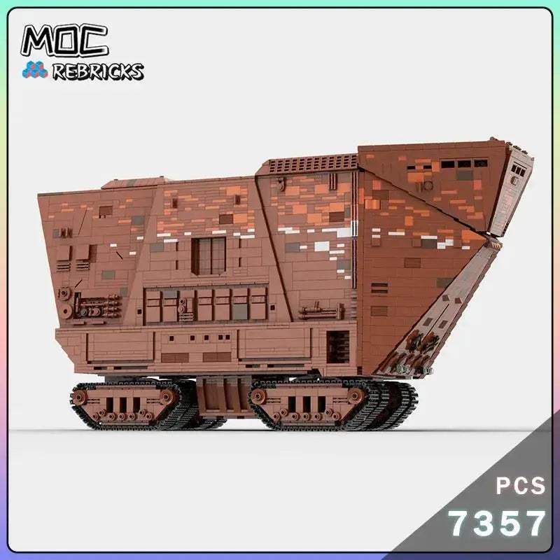 Space War Desert Tracked Vehicle Building Blocks Pro -  ToylandEU™