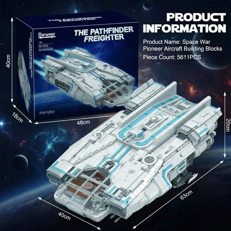  Space War Pathfinder Airship Lego Blocks Modular -  ToylandEU™