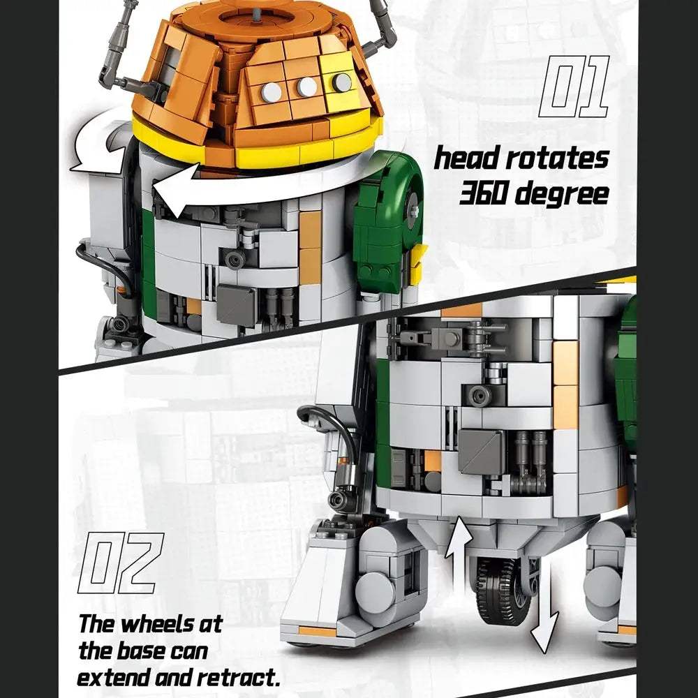 Space War Robot Building Blocks Set 988 Pieces Lego Compatible - ToylandEU