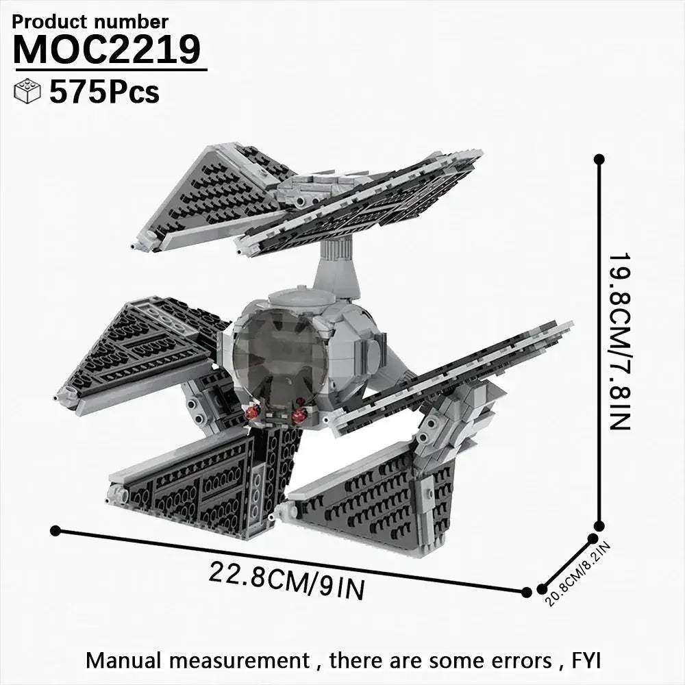 Space War Starfighter Complete Building Block Set for Adults - ToylandEU