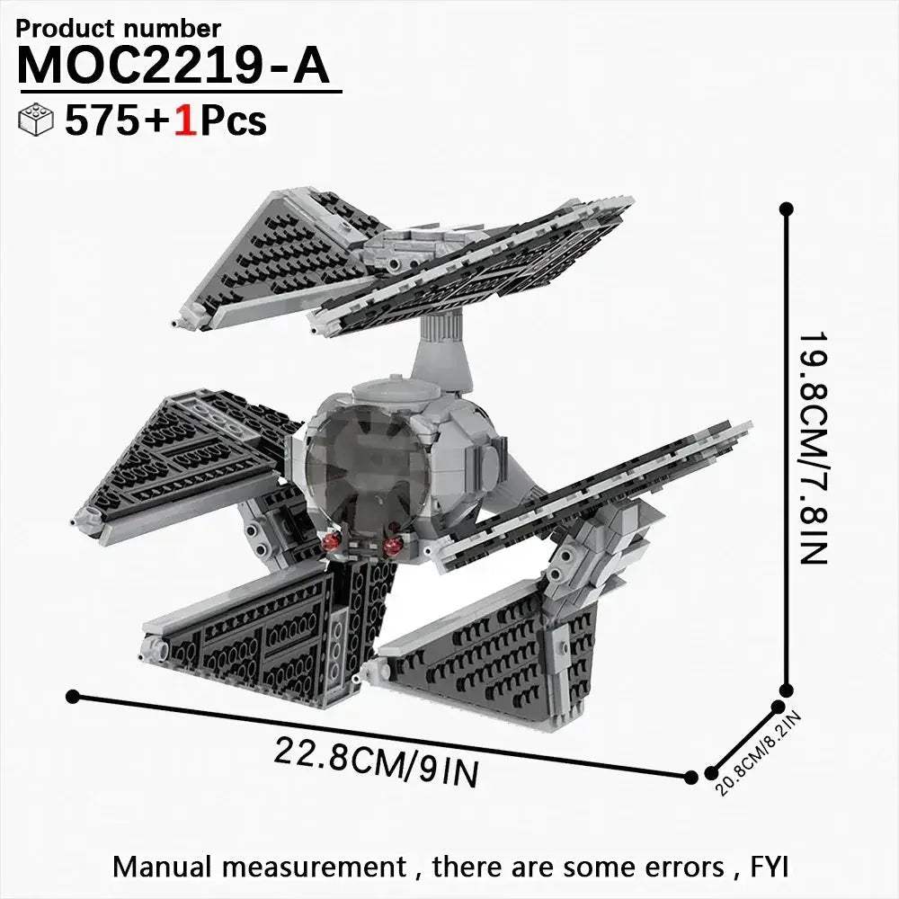 Space War Starfighter Complete Building Block Set for Adults - ToylandEU