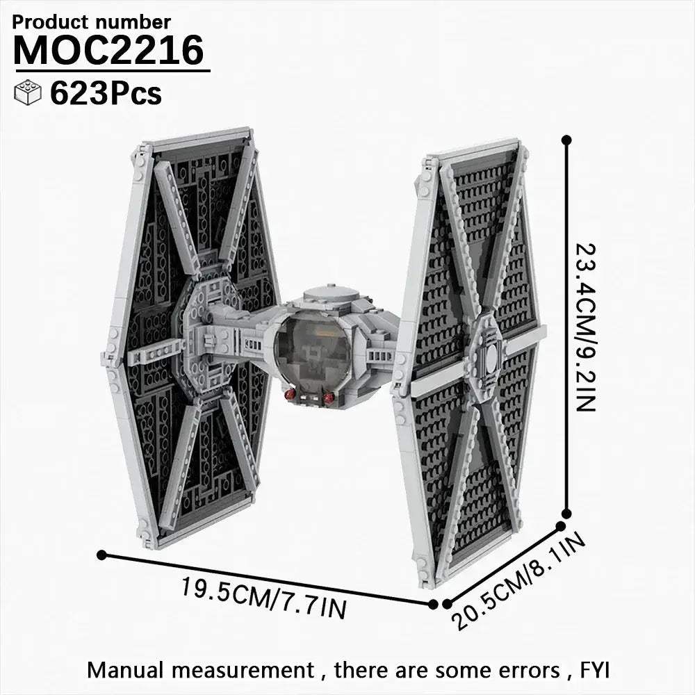 Space War Starfighter Complete Building Block Set for Adults - ToylandEU