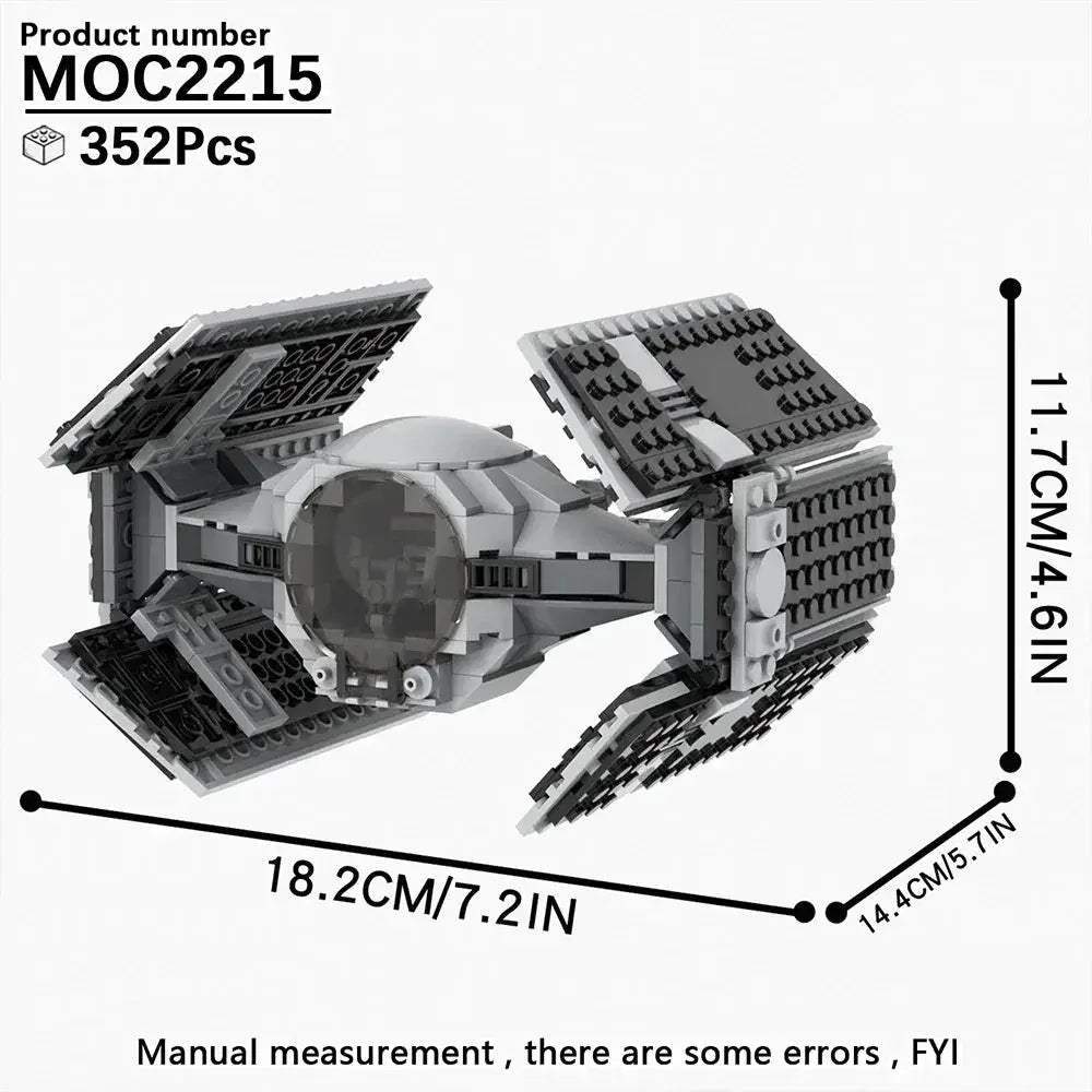 Space War Starfighter Complete Building Block Set for Adults - ToylandEU