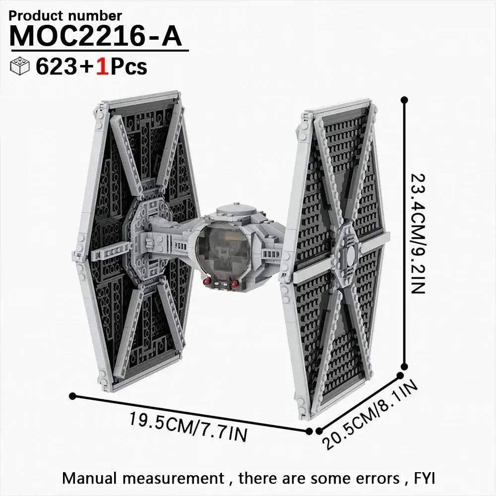 Space War Starfighter Complete Building Block Set for Adults - ToylandEU