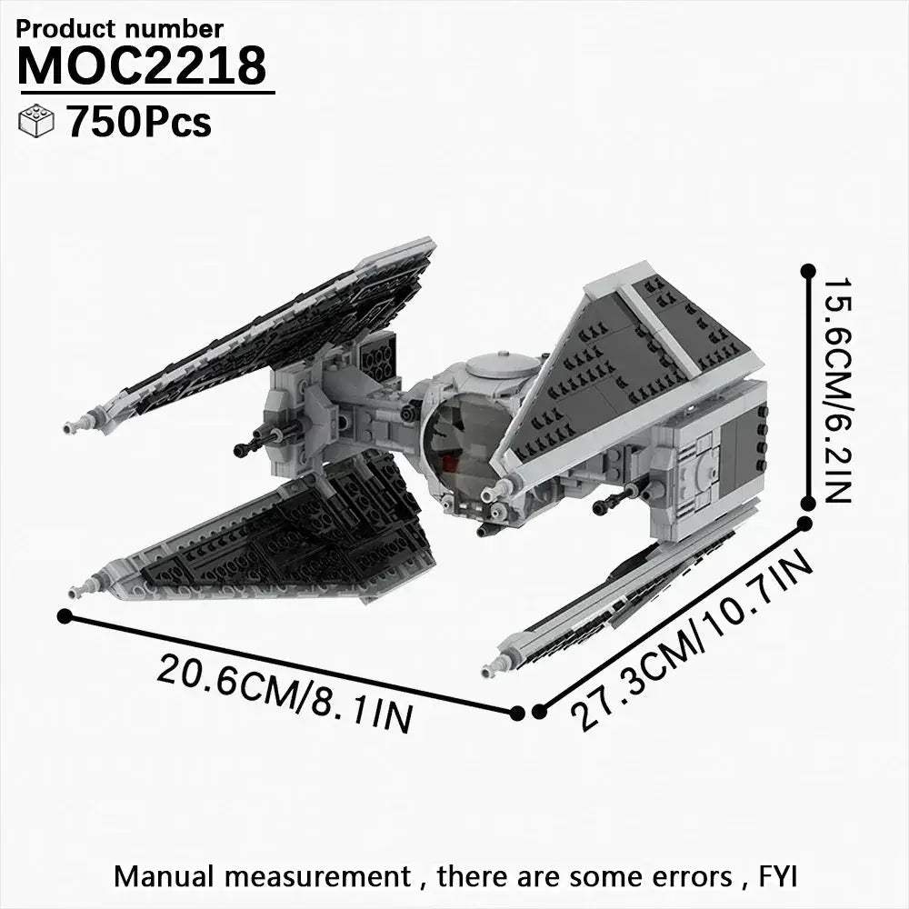Space War Starfighter Complete Building Block Set for Adults - ToylandEU