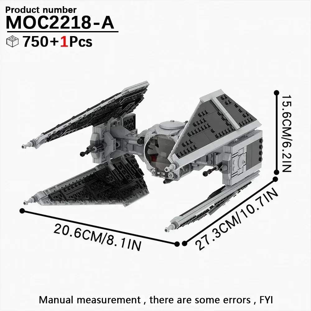 Space War Starfighter Complete Building Block Set for Adults - ToylandEU