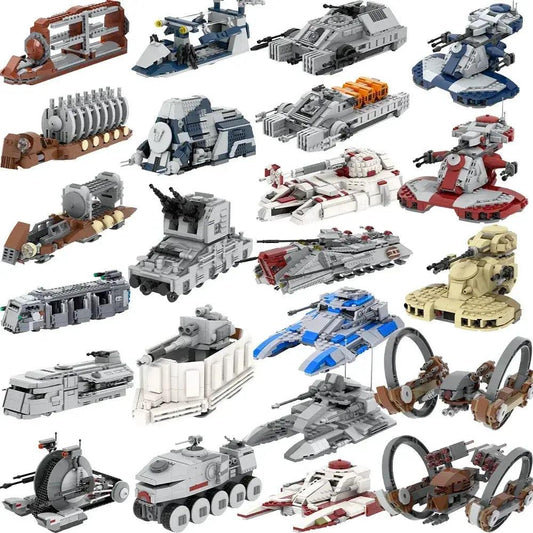  Space War Tank Building Blocks Kit Educational Diorama -  ToylandEU™