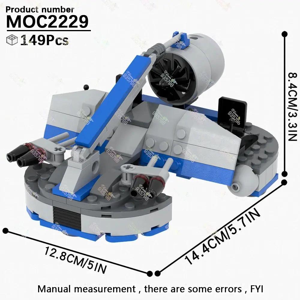  Space Wars Building Blocks Interplanetary Flying Kit -  ToylandEU™