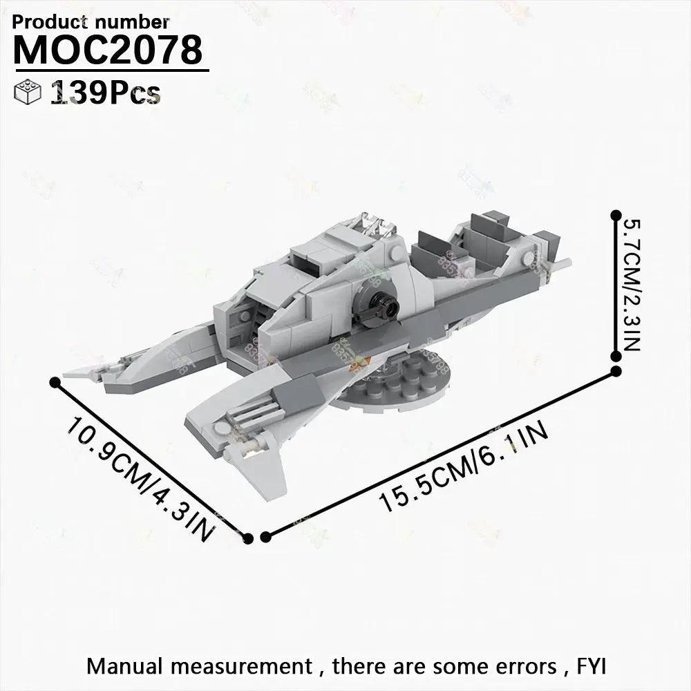  Space Wars Building Blocks Interplanetary Flying Kit -  ToylandEU™