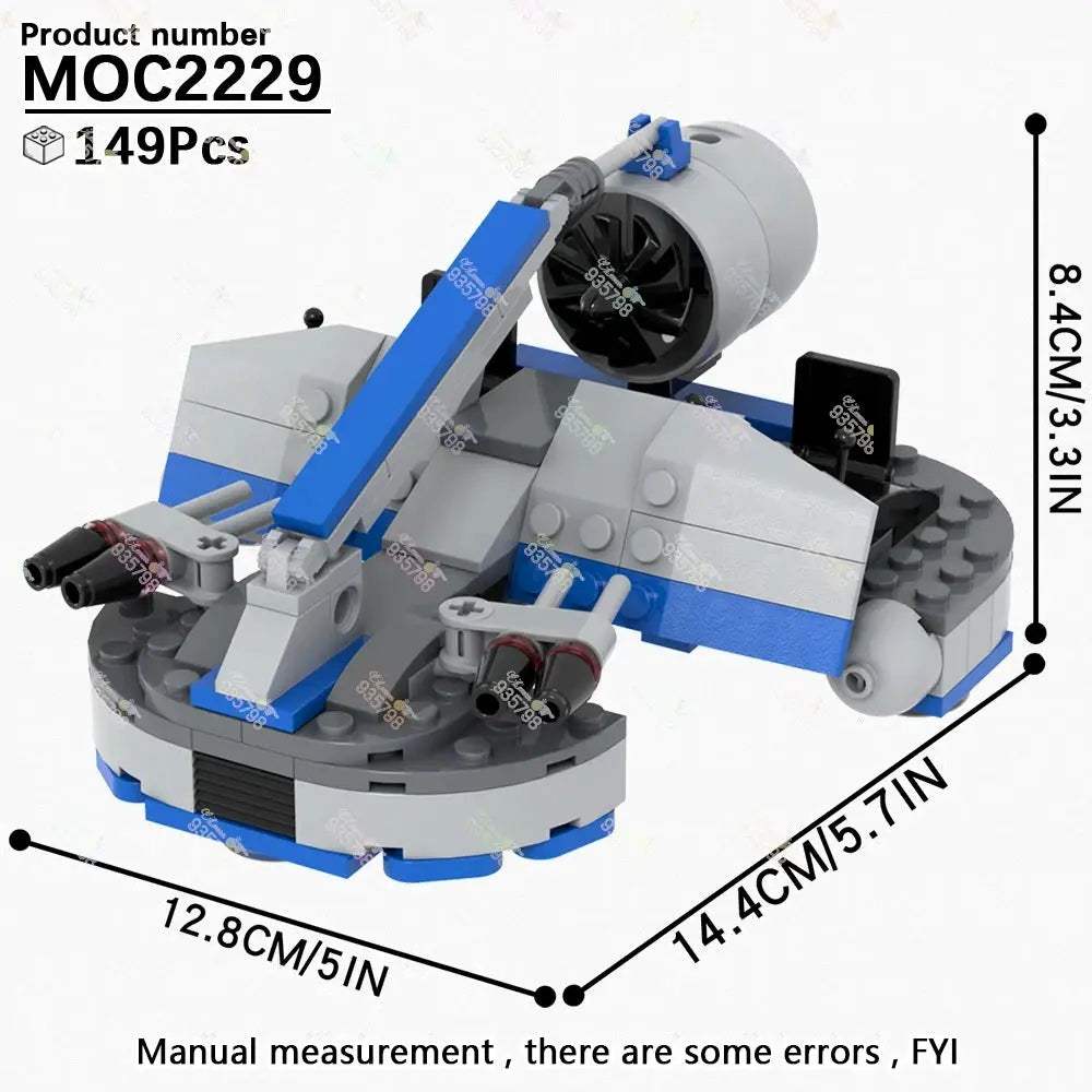  Space Wars Building Blocks Interplanetary Flying Kit -  ToylandEU™