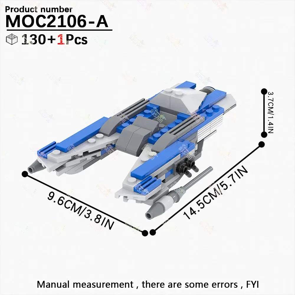  Space Wars Building Blocks Interplanetary Flying Kit -  ToylandEU™
