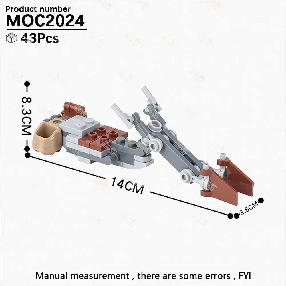  Space Wars Building Blocks Interplanetary Flying Kit -  ToylandEU™