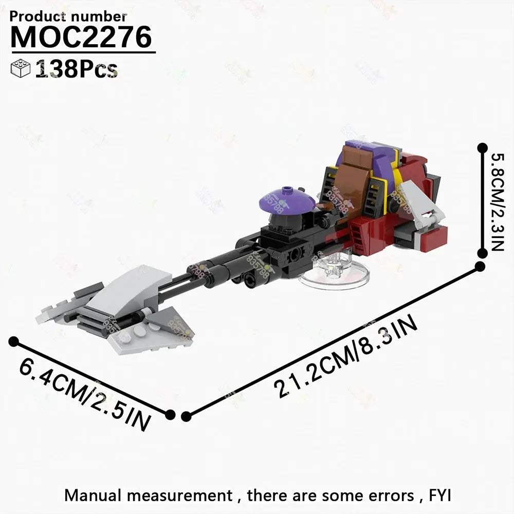  Space Wars Building Blocks Interplanetary Flying Kit -  ToylandEU™