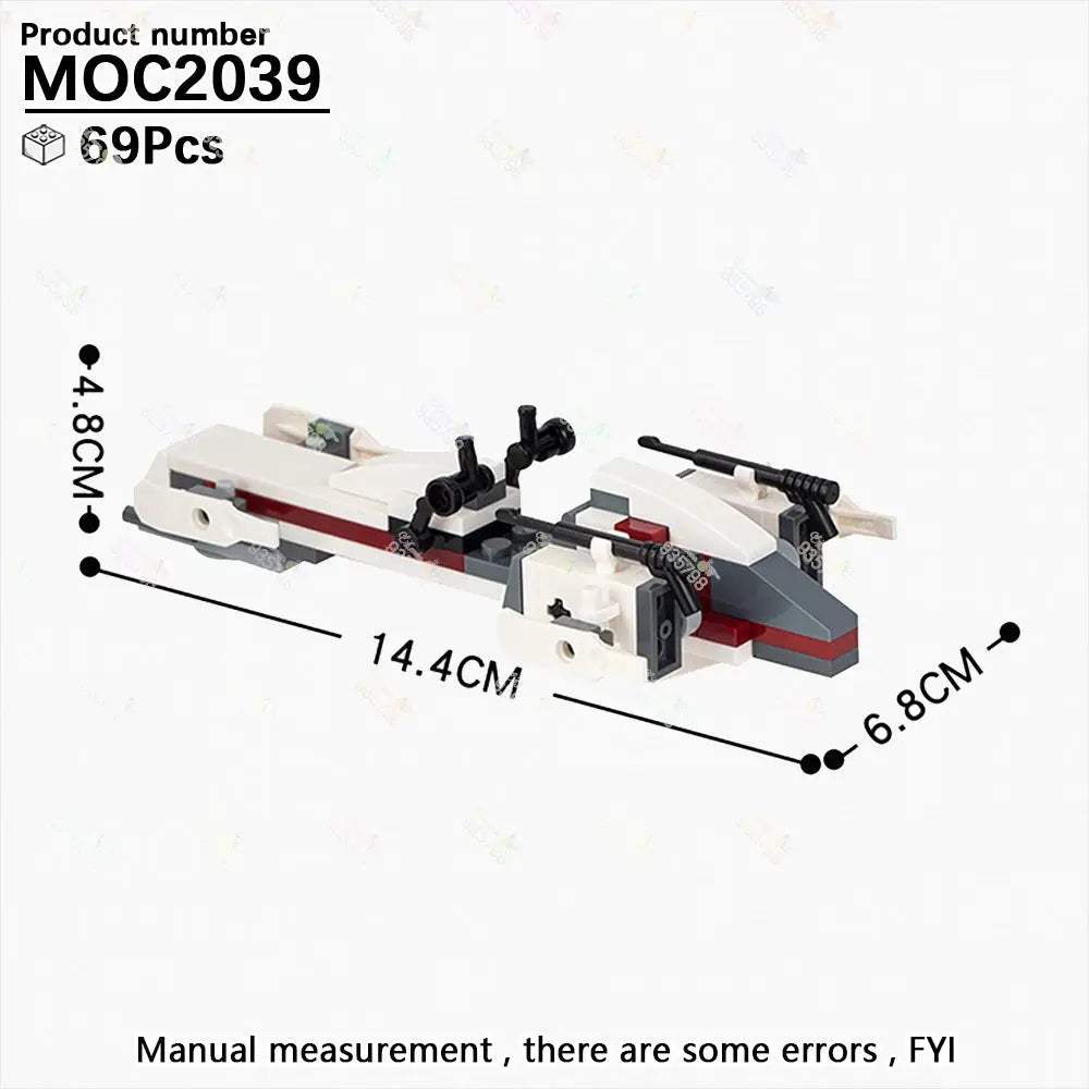  Space Wars Building Blocks Interplanetary Flying Kit -  ToylandEU™