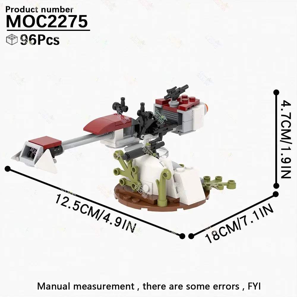  Space Wars Building Blocks Interplanetary Flying Kit -  ToylandEU™