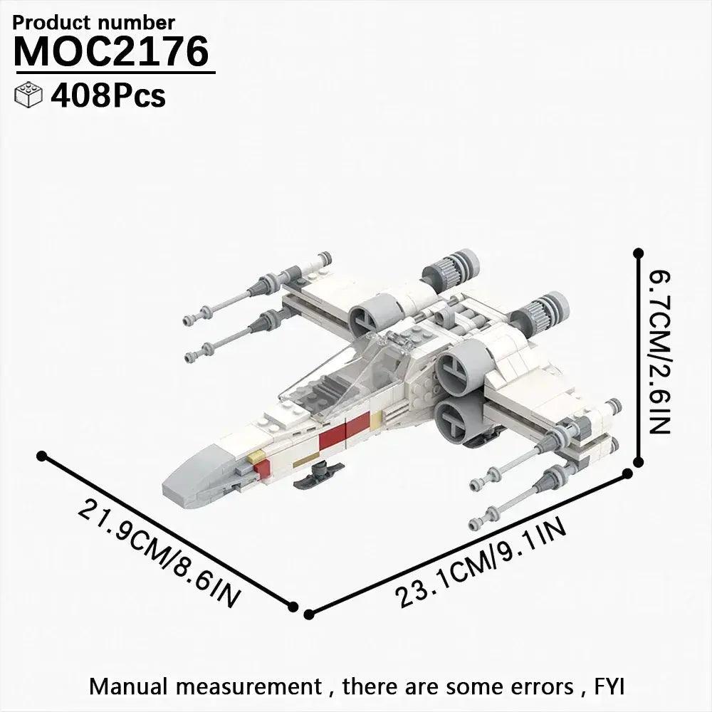  Space Wars Fighter Building Blocks Set Dioramas Stem -  ToylandEU™