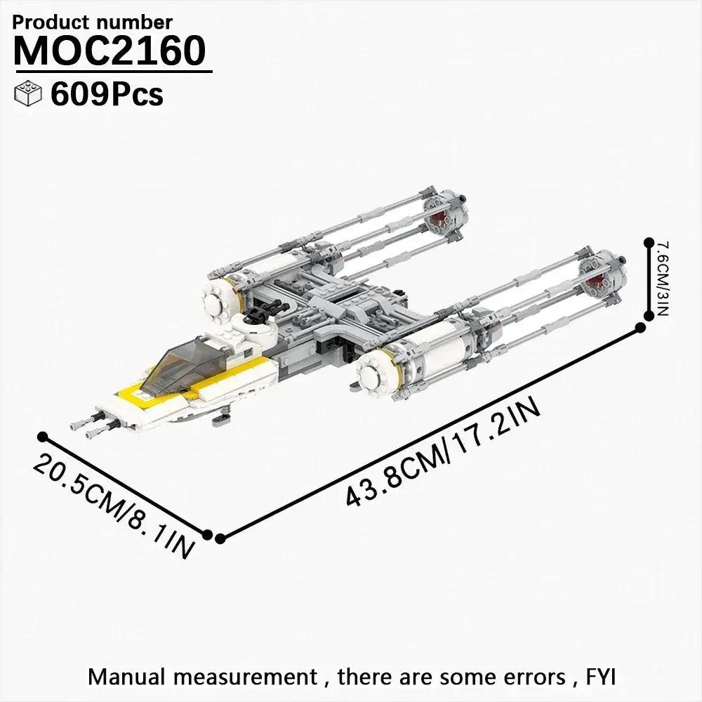  Space Wars Fighter Building Blocks Set Dioramas Stem -  ToylandEU™