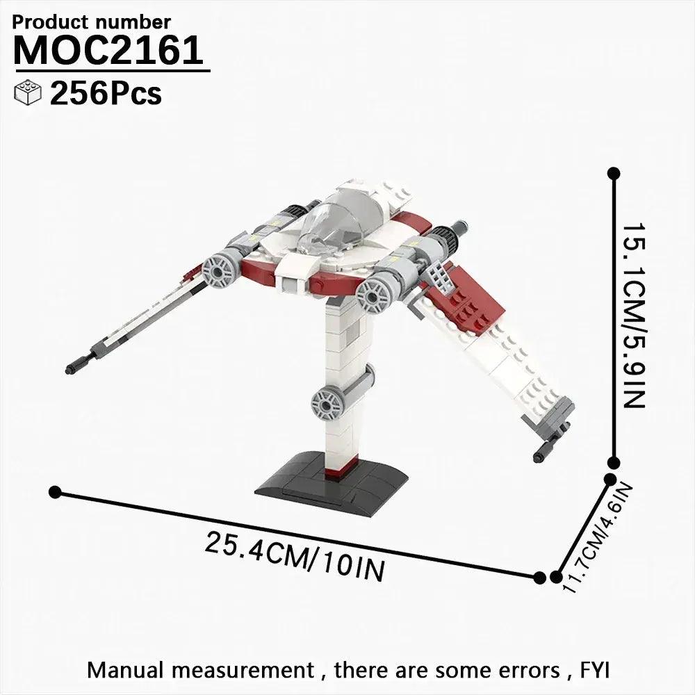 Space Wars Fighter Building Blocks Set Dioramas Stem -  ToylandEU™