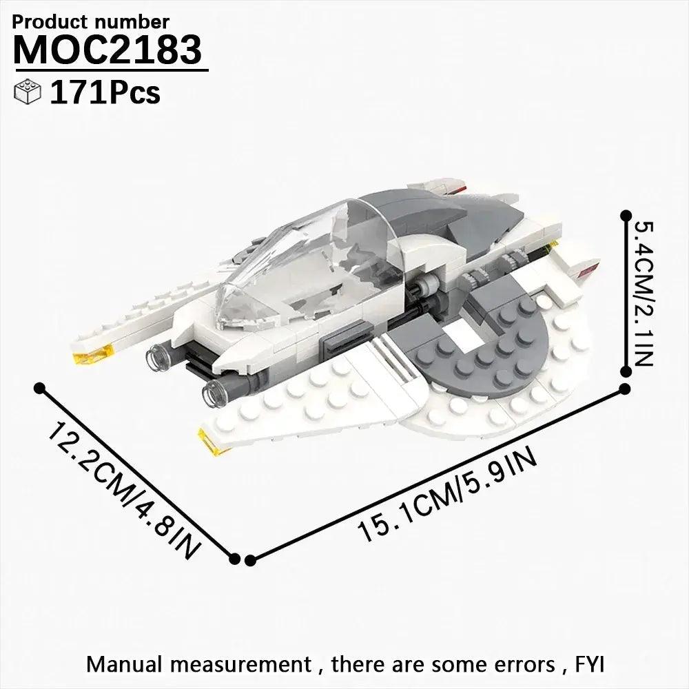  Space Wars Fighter Building Blocks Set Dioramas Stem -  ToylandEU™
