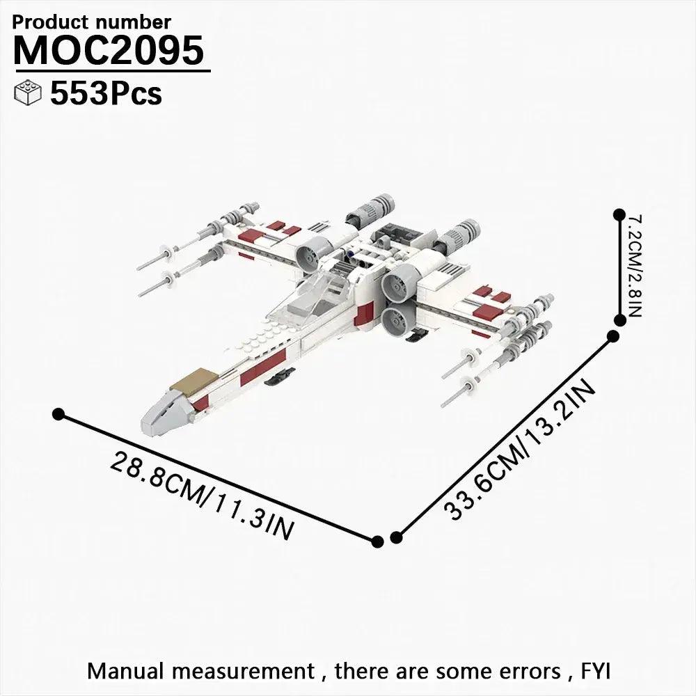  Space Wars Fighter Building Blocks Set Dioramas Stem -  ToylandEU™