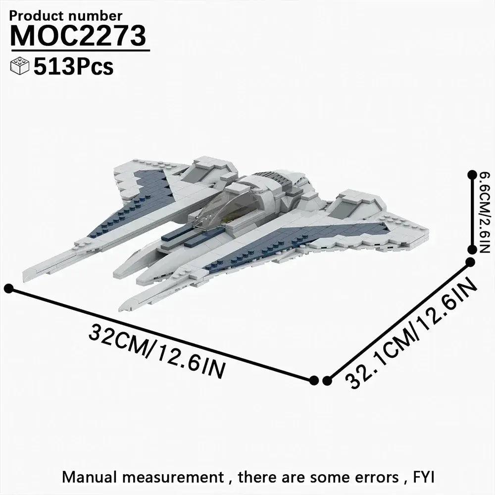  Space Wars Fighter Building Blocks Set Dioramas Stem -  ToylandEU™