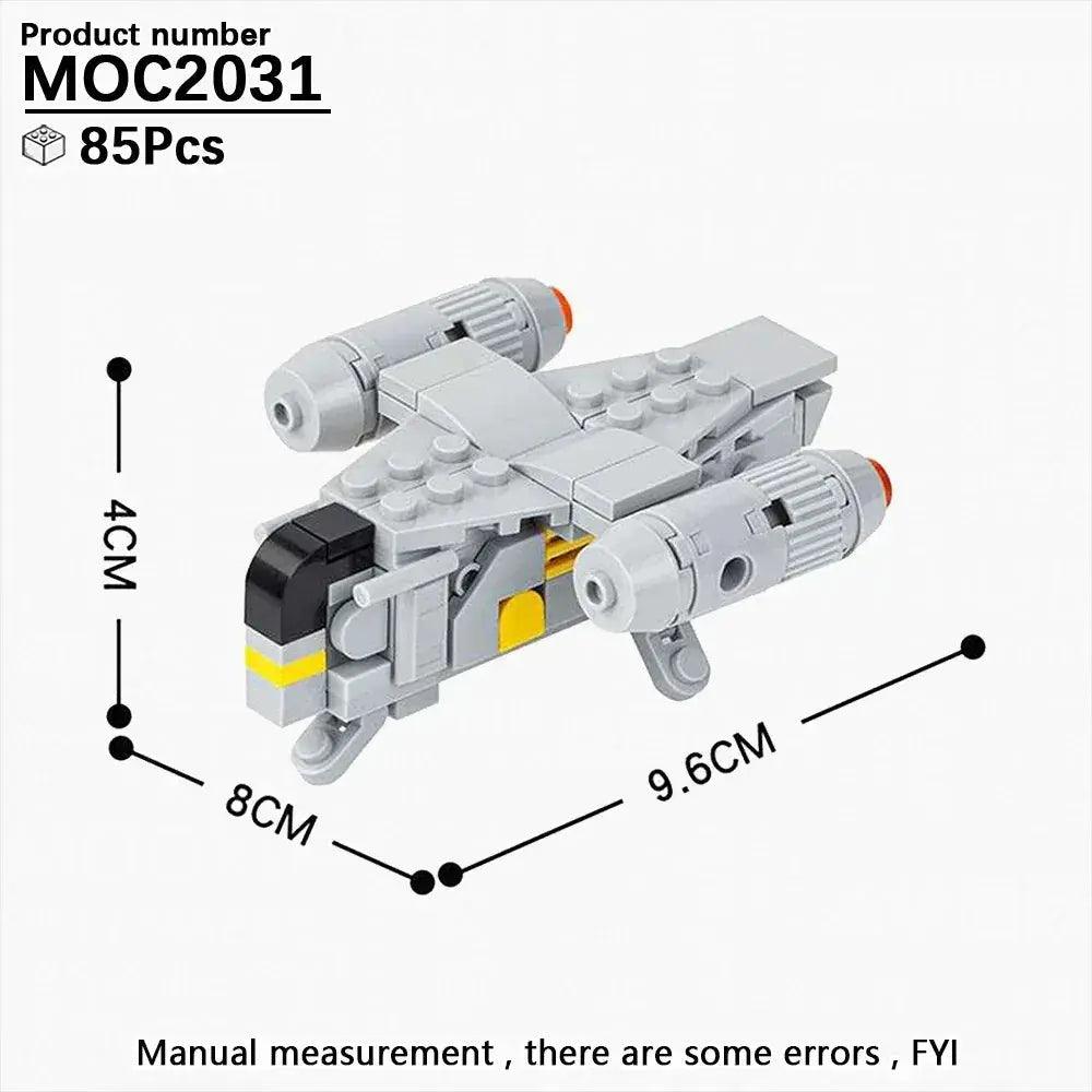  Space Wars Fighter Building Blocks Set Dioramas Stem -  ToylandEU™