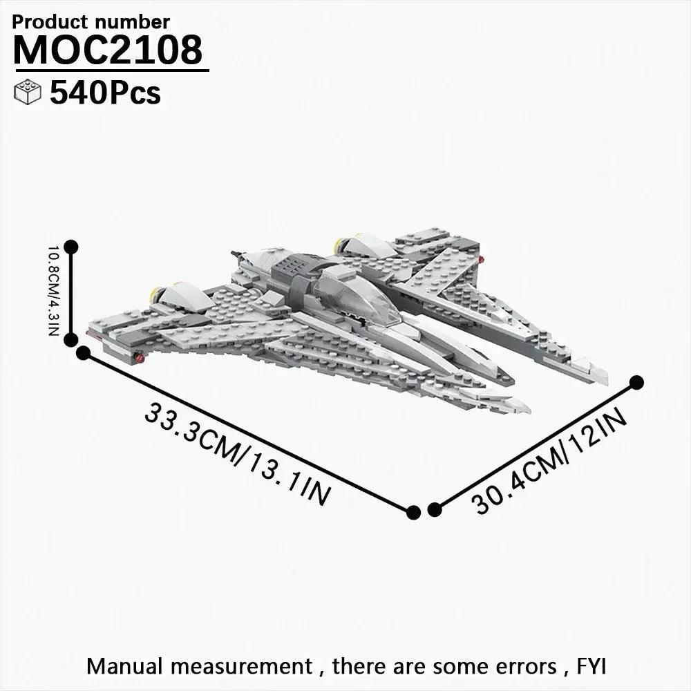  Space Wars Fighter Building Blocks Set Dioramas Stem -  ToylandEU™