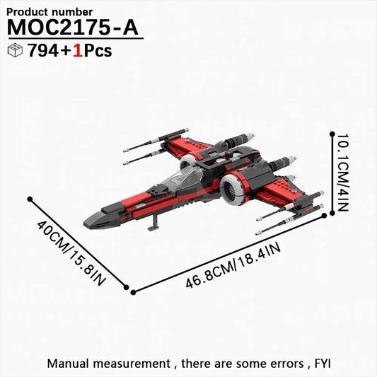  Space Wars Fighter Building Blocks Set Dioramas Stem -  ToylandEU™