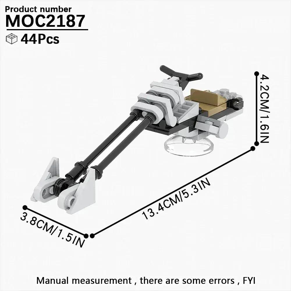  Space Wars Speeder Bike Building Blocks Set Educational -  ToylandEU™