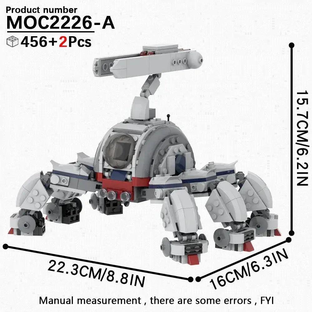  Space Wars Walking Machine Educational Toy Blocks -  ToylandEU™