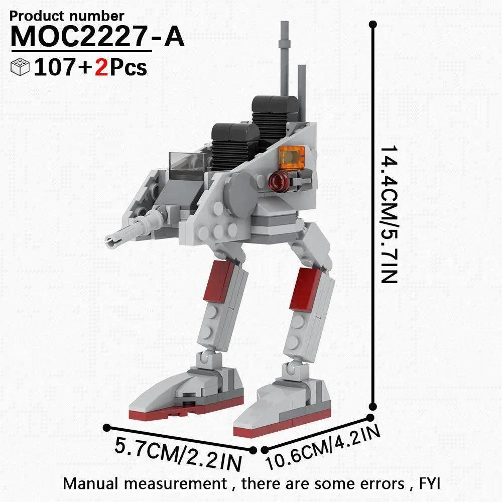  Space Wars Walking Machine Educational Toy Blocks -  ToylandEU™