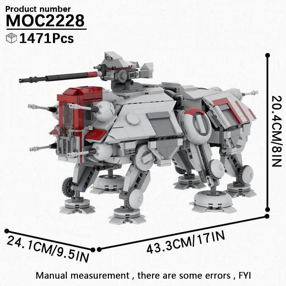  Space Wars Walking Machine Educational Toy Blocks -  ToylandEU™